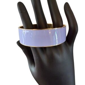 J. CREW Gold-Tone and Light Purple Bracelet / Bangle